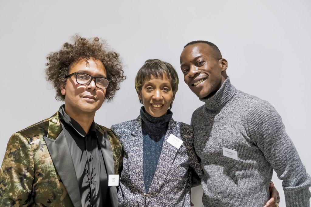 Dancers Ben Lowe, Brenda Garratt-Glassman and Shevelle Dynott.